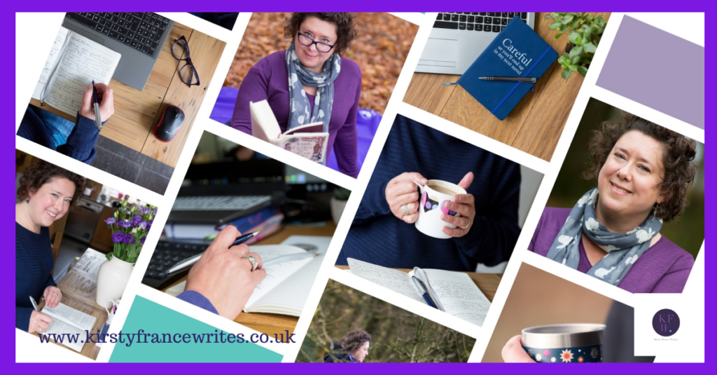 Images of me encouraging you to put your personality into your content