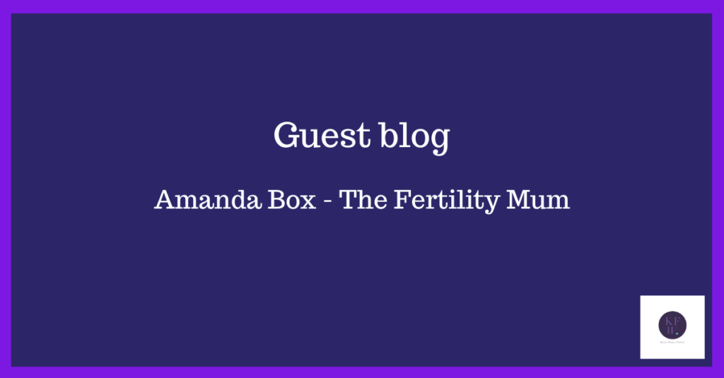 Amanda Box, the fertility mum, talks about the power of language this Christmas.